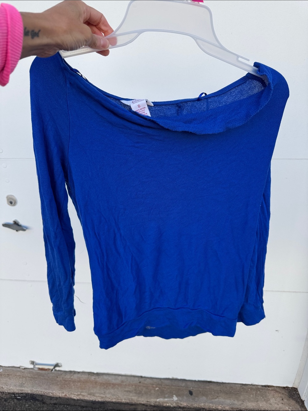Candie's Royal Blue Lightweight Long-Sleeve Tee